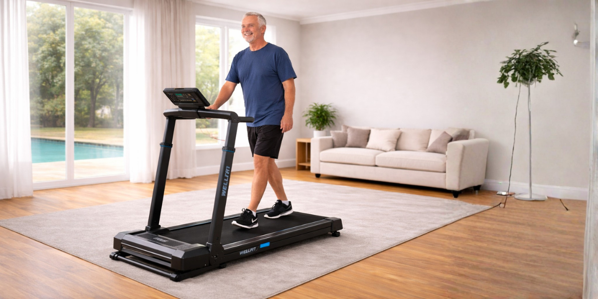 I Tried the Wellfit TM032 Treadmill — Here’s My Honest Take (Not a Gym Person)