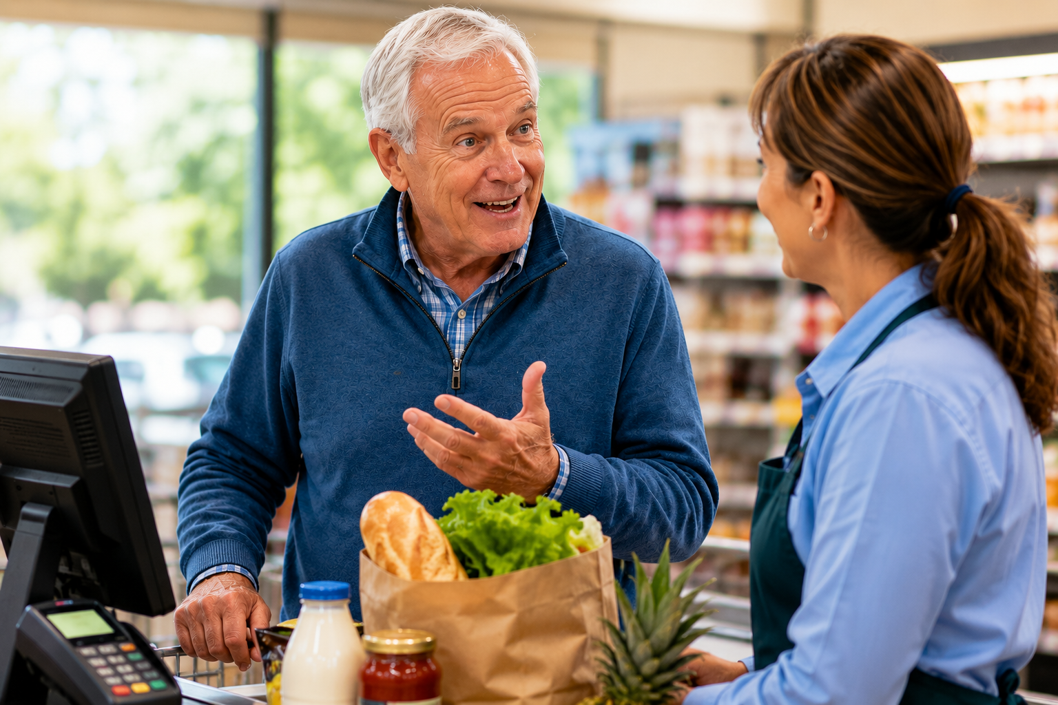 Why Do Retirees Become More Talkative?